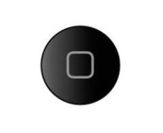 Home Button iPad 2, black