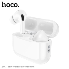 EW77 HOCO TWS Wireless Headset mit Ladebox ,white