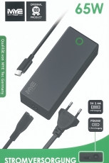 65W Universal Laptopladegerät F-1165,USB-C