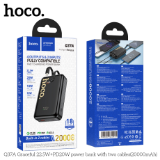 Powerbank Hoco Q37A Graceful 22,5 W + PD20W Powerbank,20000 mAh