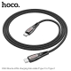 Datakabel Hoco U133 Monte Type-C / Type-C 60W fast charge,black