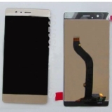 Display LCD+Touchscreen Huawei P9 lite, gold mit Rahmen