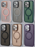 TPU Case Magsafe Matte iPhone 15 Plus, div.Farben