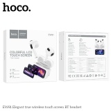 HOCO EW81 TWS with Noise Canceling and Touch Screen, White